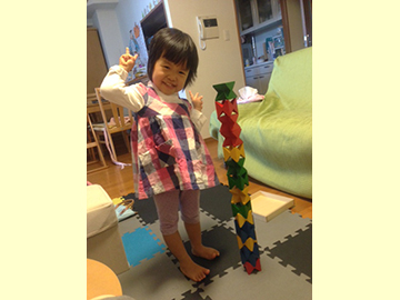 あきちゃん(3歳4ヶ月)