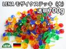 LENAモザイクステッキ(大)透明15mm 【700g】|レナ社(ドイツ)