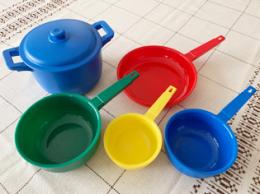 おなべセット【ままごと】|アスコ社(Asco/フランス)正規品|プラスチック製 調理セット