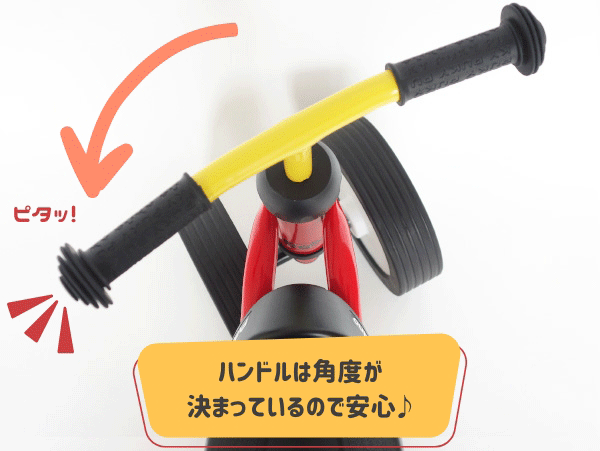 ハンドル角度が分かりやすいGIF