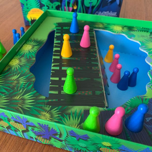 チャオチャオを遊んでいる様子